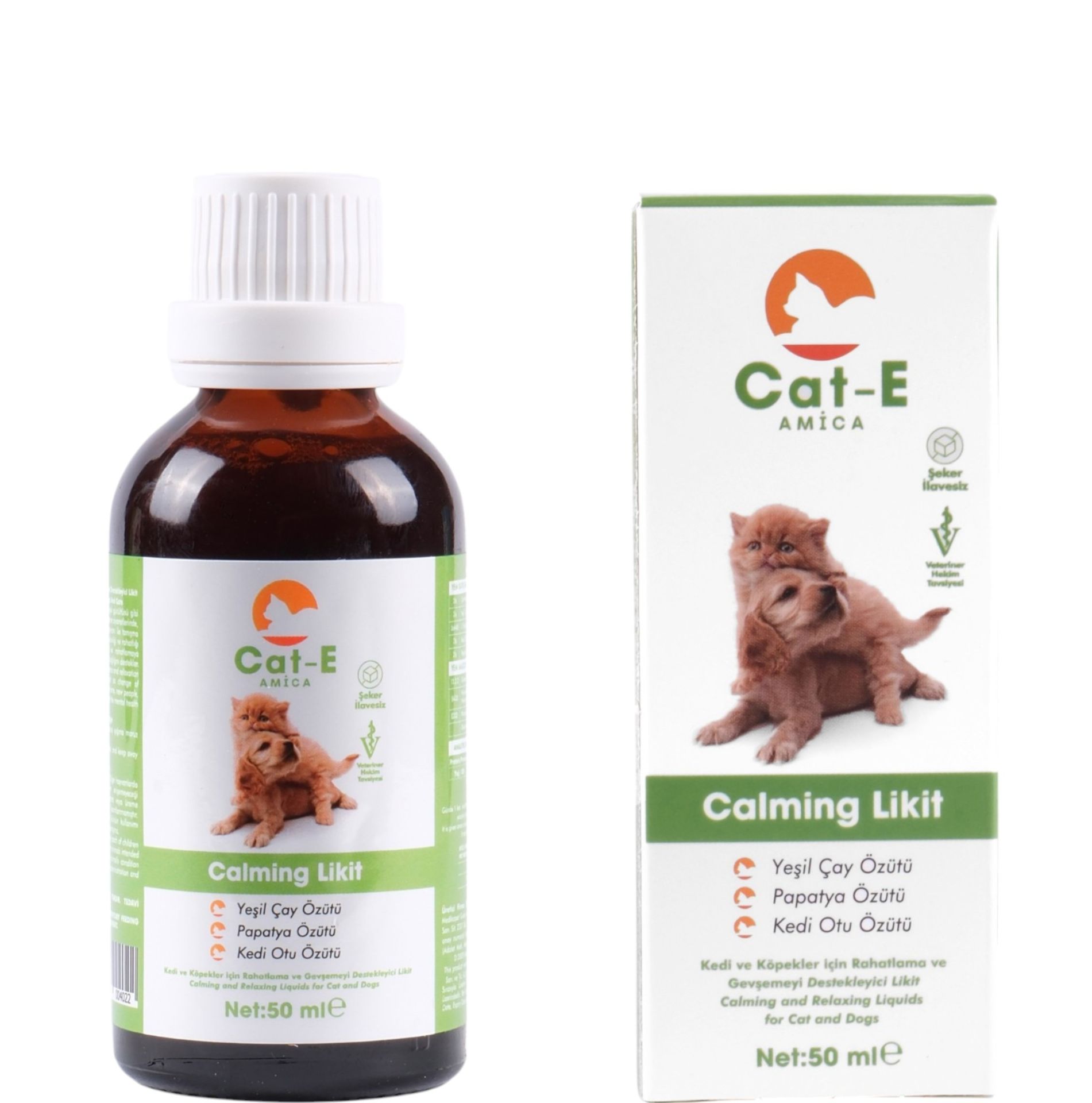CALMİNG DAMLA KEDİ VE KÖPEKLER İÇİN GEVŞEMEYİ VE RAHATLAMAYI DESTEKLEYEN DAMLA