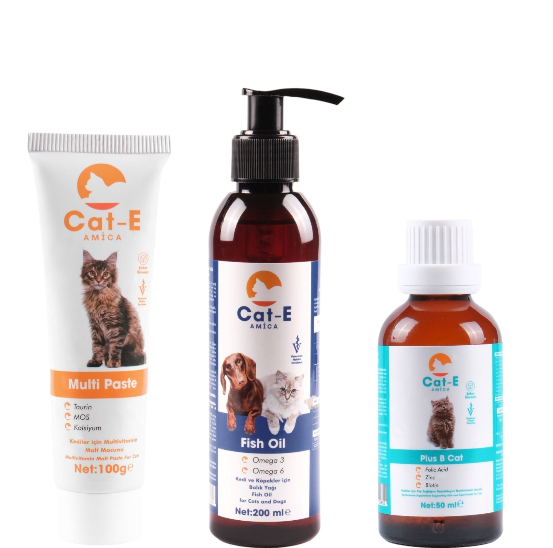 MULTİVİTAMİN PASTE & FİSH OİL & B PLUS DAMLA