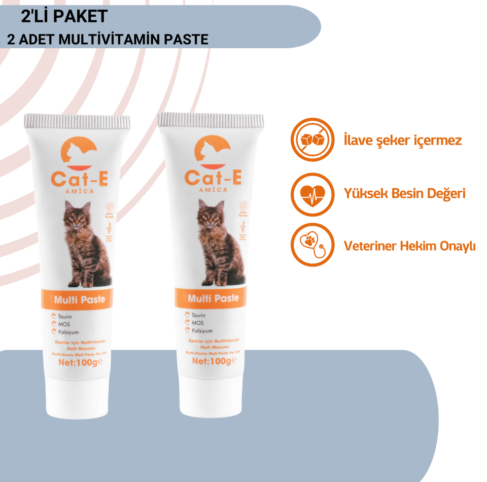 MULTİVİTAMİN PASTE 2Lİ SET