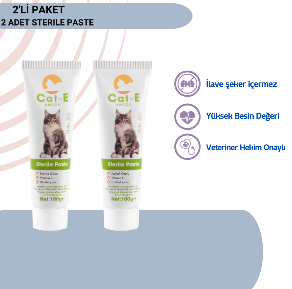 STERİLE PASTE 2Lİ SET