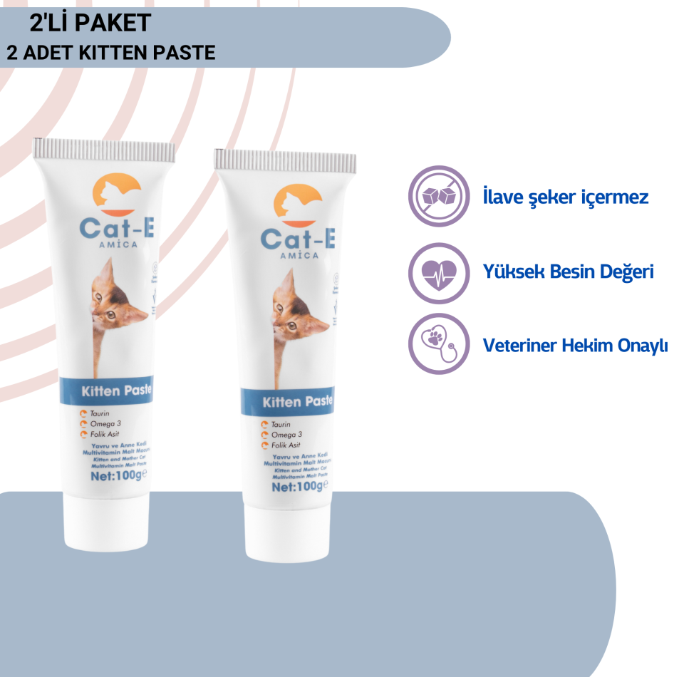 KİTTEN PASTE 2Lİ SET
