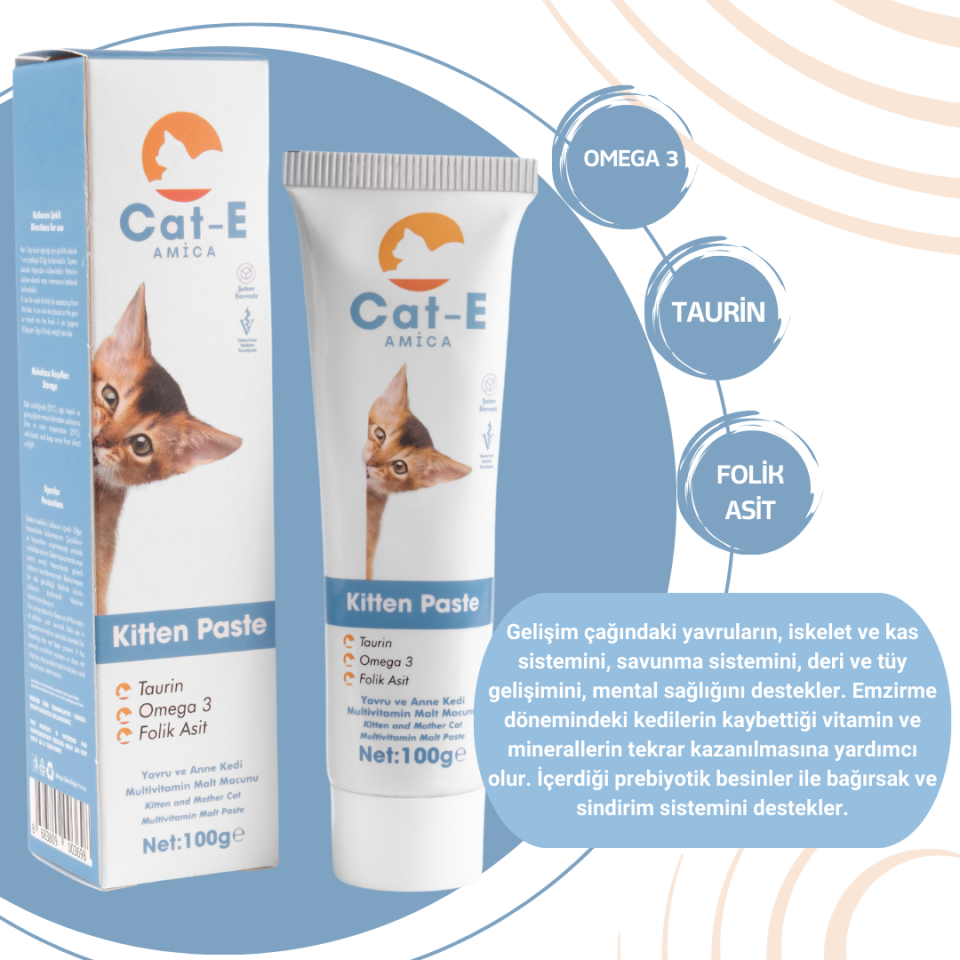 KİTTEN PASTE 2Lİ SET