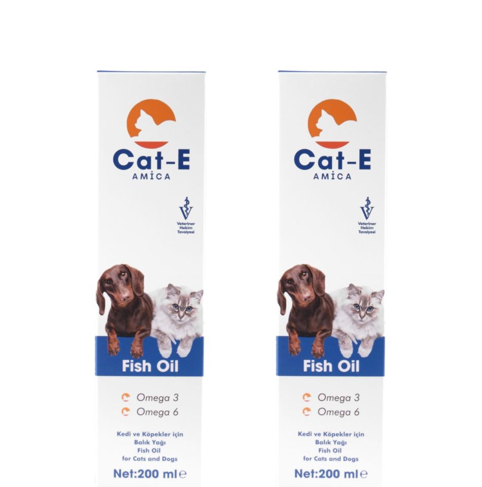 BALIK YAĞI (FİSH OİL) KEDİ VE KÖPEKLER İÇİN 2Lİ SET