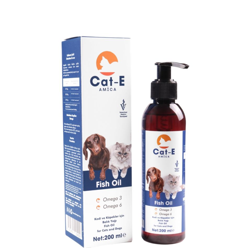 BALIK YAĞI (FİSH OİL) KEDİ VE KÖPEKLER İÇİN 2Lİ SET